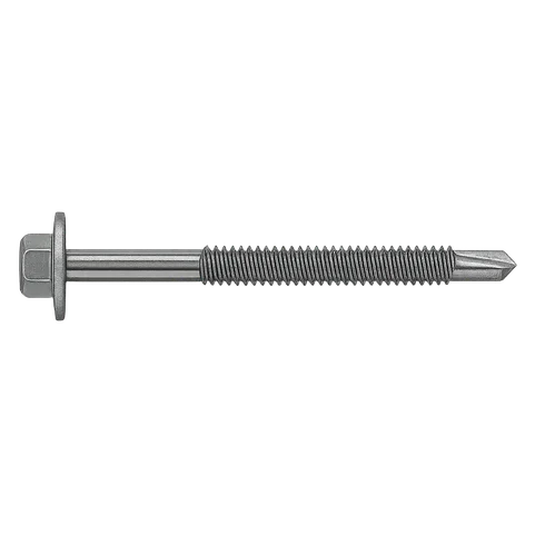 Саморез для сэндвич-панелей 6х185 мм оцинкованный